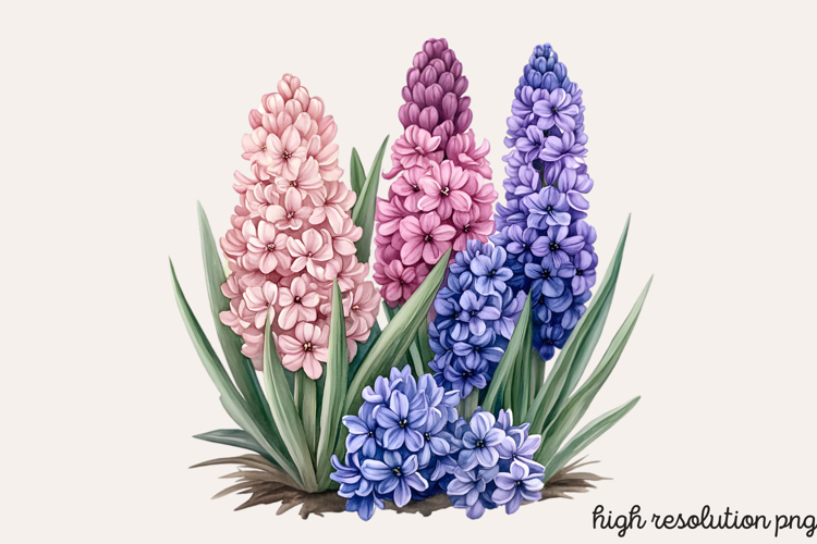 Blue Flower Clipart Image 23