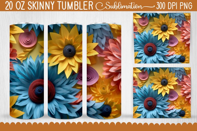 20 Oz Sublimation Tumbler Wrap Image 18