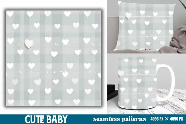 Cute Baby Pastel Digital Papers