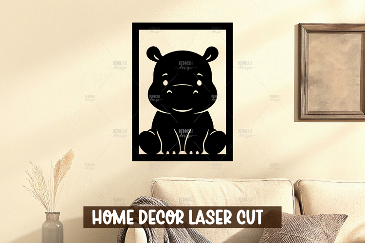 Hippo Svg Image 3