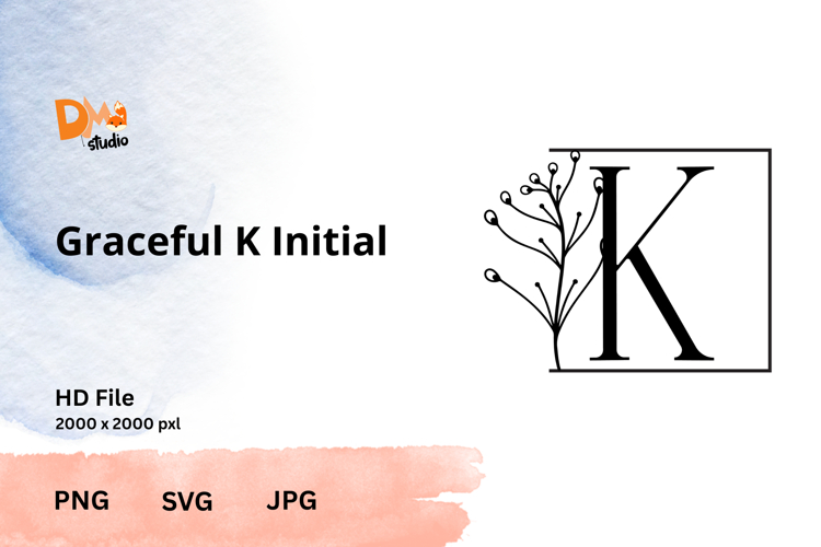 The Graceful Initials Monogram