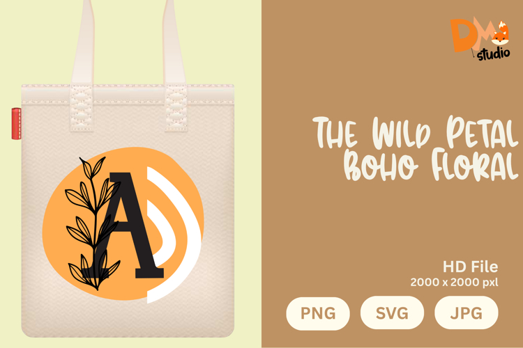 Wild Flower Svg Image 12
