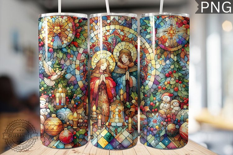 Christmas Tumbler Wrap Image 2