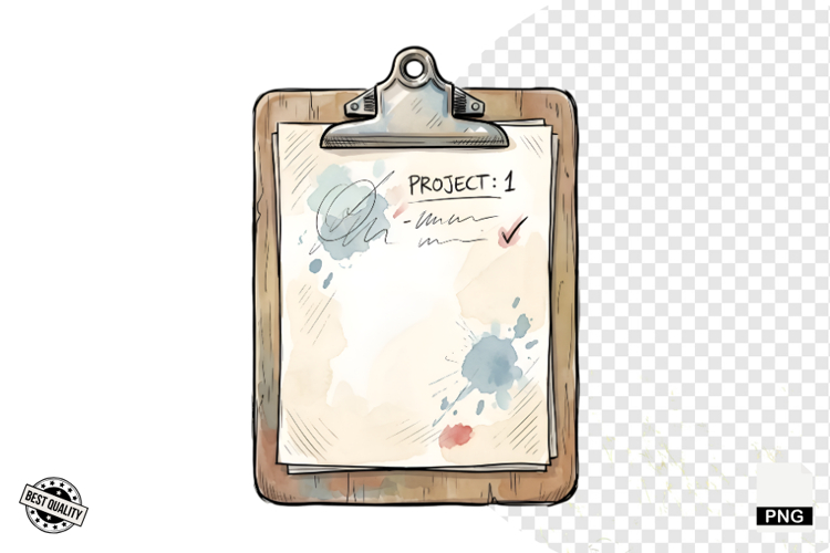 Whimsical Back To School Clipart - Quirky School PNG example image 1