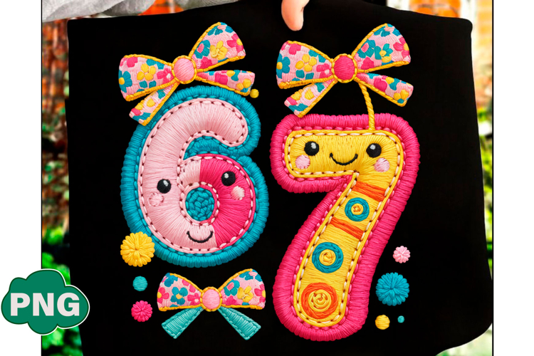 Faux Yarn Six Seven Meme PNG