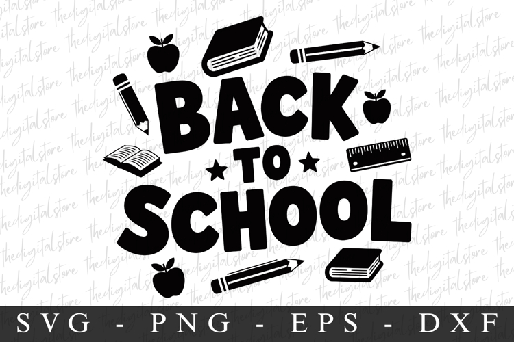 Back To School SVG | SVG Cut files | Cricut