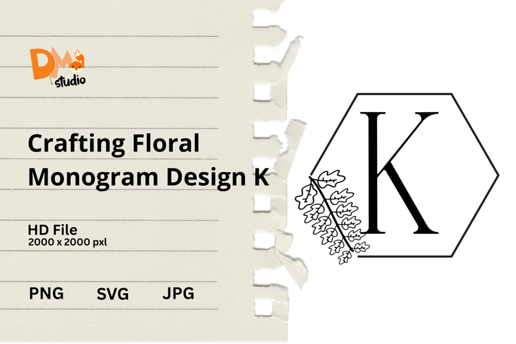 Crafting Floral Monogram Design