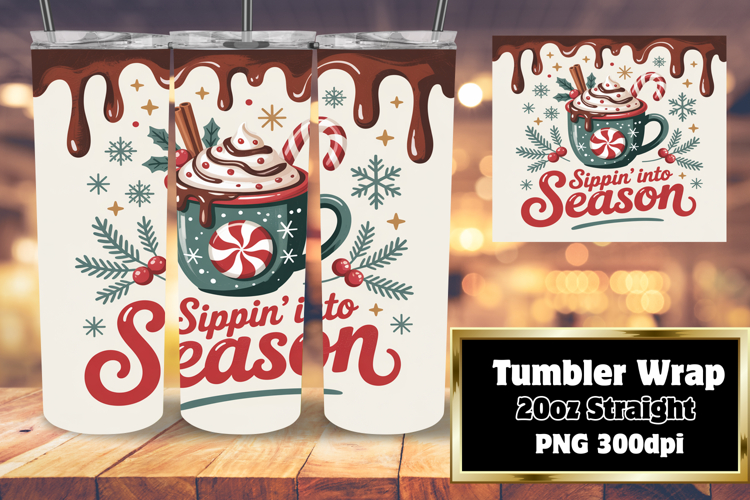 Christmas Tumbler Wrap Image 18