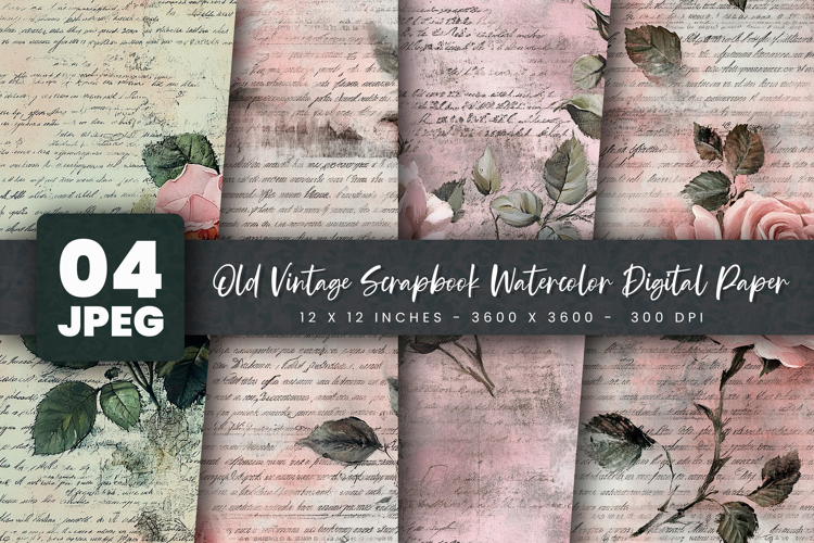 Old Paper Texture Image 18