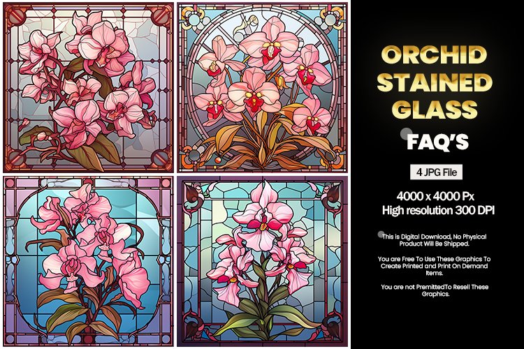 Orchid Clipart Image 8