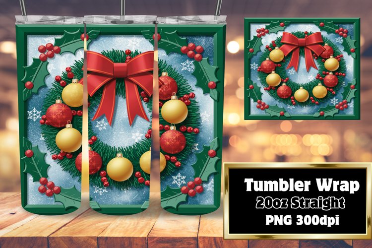 Christmas Tumbler Wrap Image 22