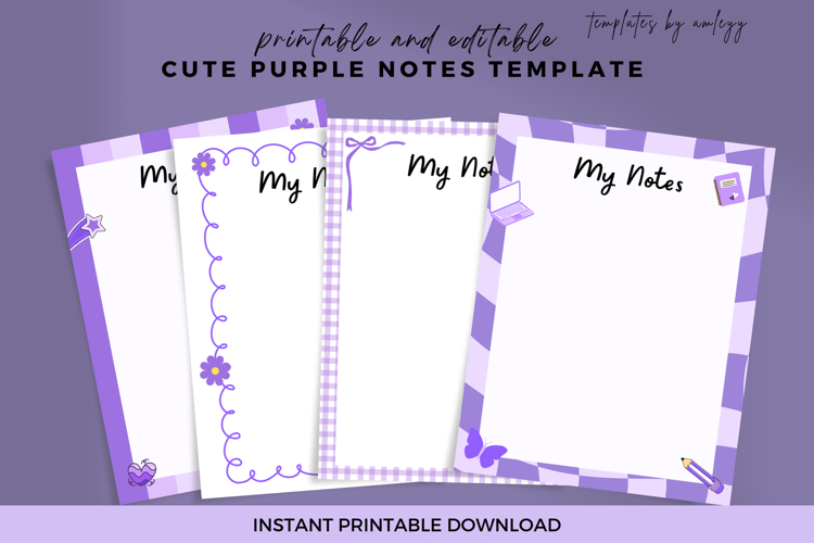 Cute Planner Templates Image 11