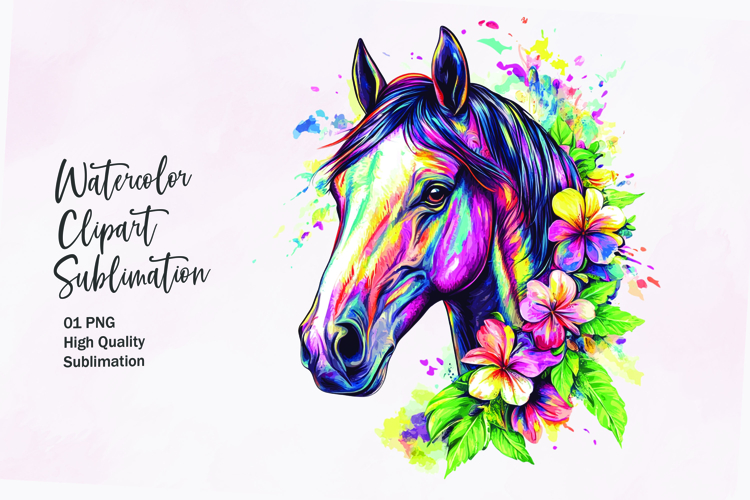 Horse Head Clipart Image 10