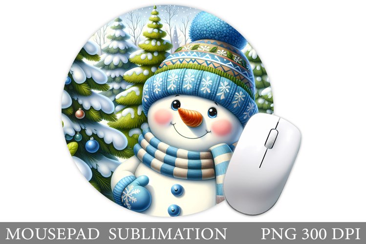 Cute Snowman Clipart Image 16