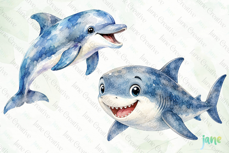 Cute Ocean Animal PNG