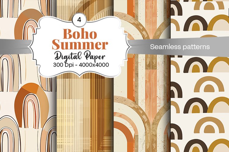 Summer Digital Paper Image 19