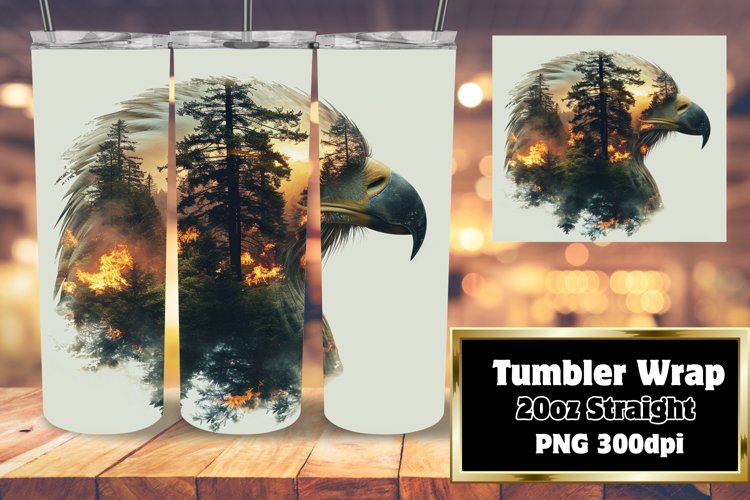 Double Exposure Tumbler Elegance