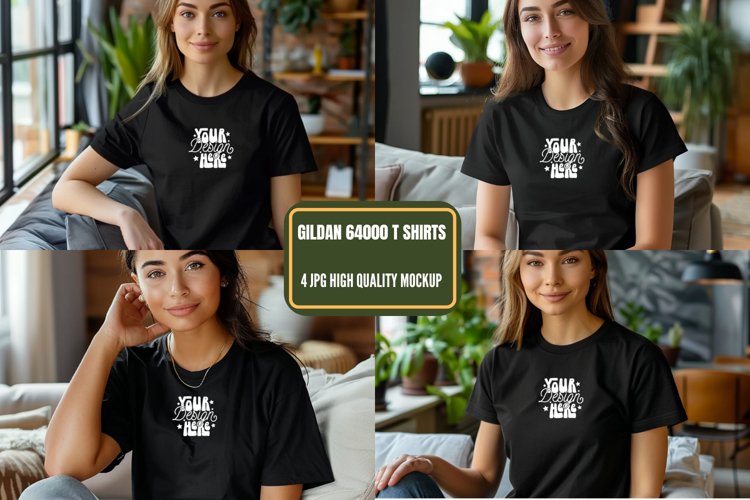 White Tshirt Mockup Image 4