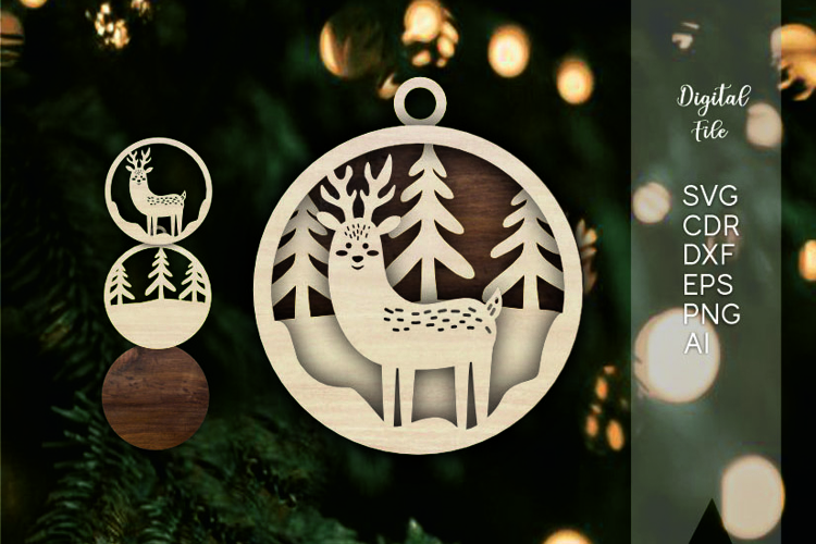 Christmas Ornaments Svg