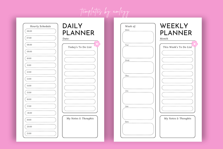 Cute Planner Templates Image 17