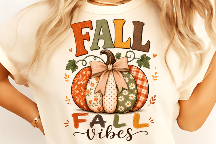FALL Vibes PNG, Autumn Sublimation, Halloween Sublimation