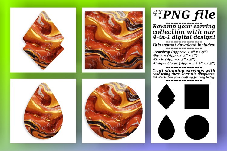 Mesmerizing Marble Sublimation Creations example image 1