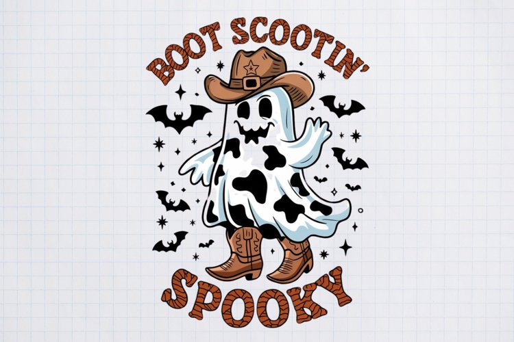 Western Halloween Sublimation PNG