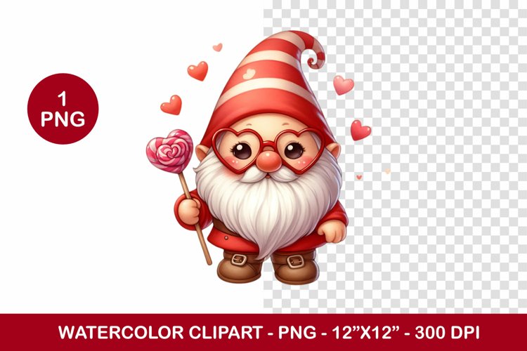 Valentine Gnome Png Image 23