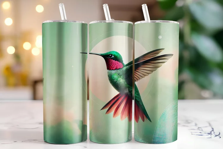 Bird Tumbler Wrap | Sublimation | Tumblers