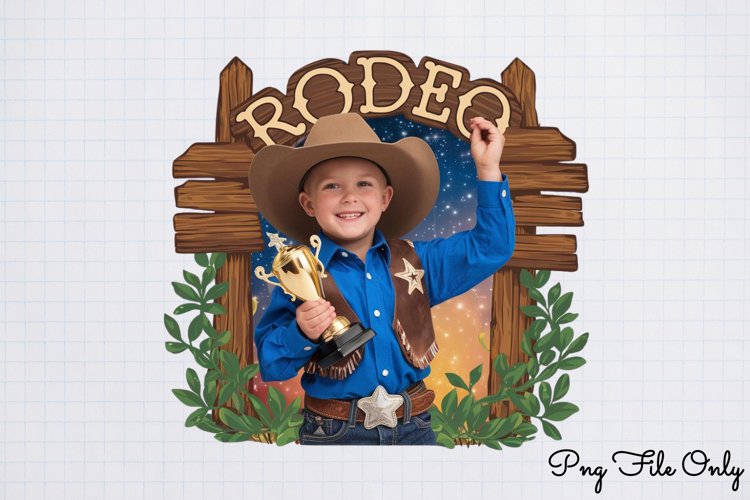 Little Cowboy Clipart PNG