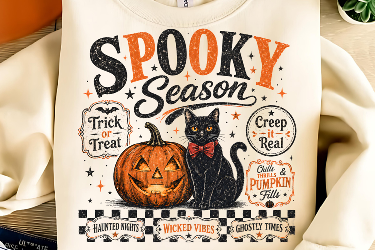 Funny Halloween Shirt, Spooky Season PNG, Cute Pumpkin PNG