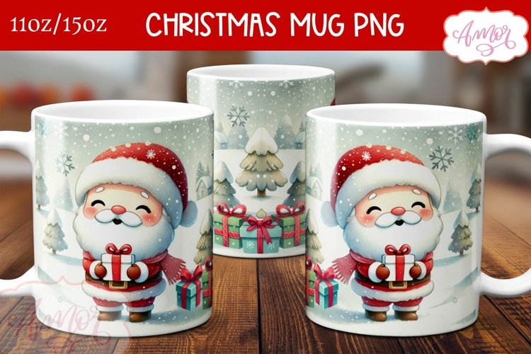 Cute Santa Clipart Image 3