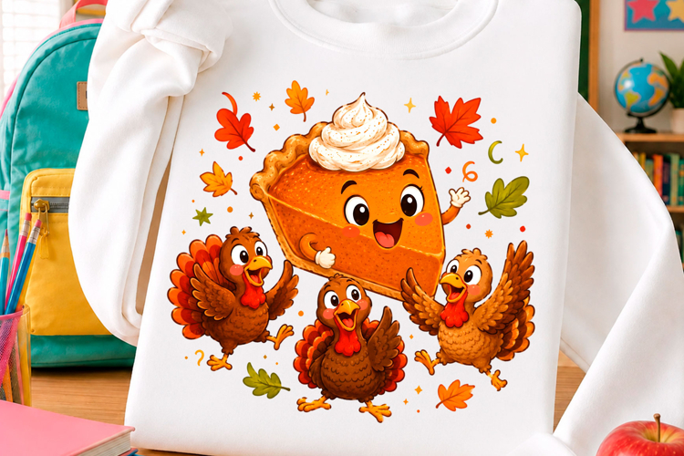 Cute Turkey Clipart Image 2