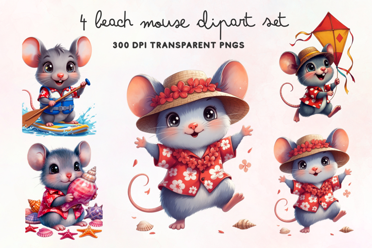 Summer Watercolor Clipart Image 2