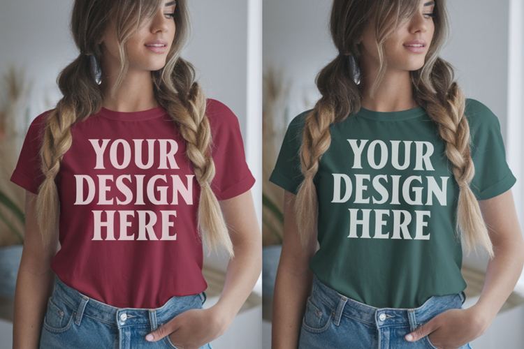 T-Shirt Mockups PNG Image 7