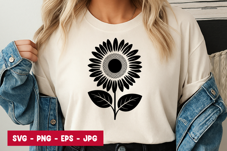Sunflower Clipart Image 6