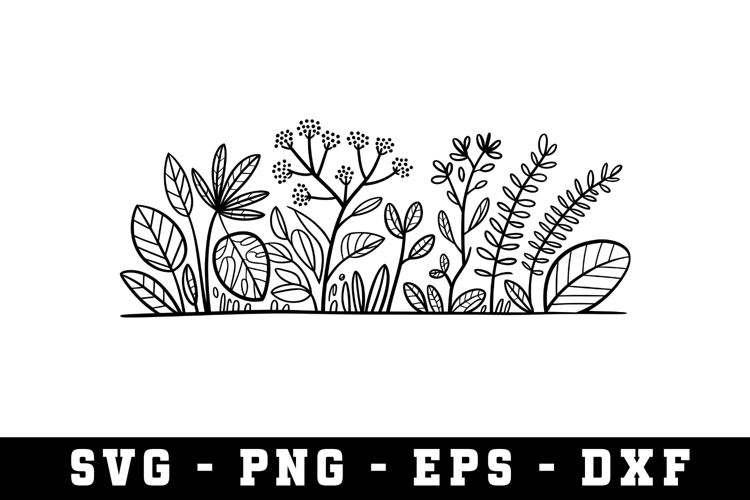 Wildflowers Svg Image 17