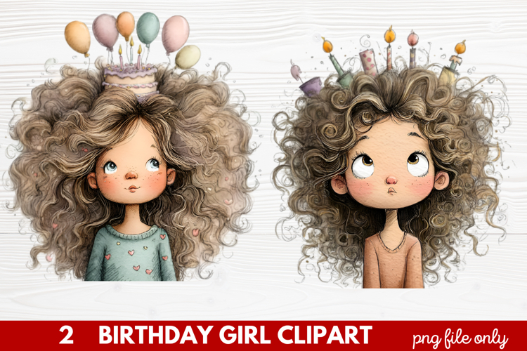 Cute Girl Clipart