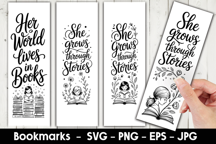 Her World Books Bookmark Sublimation