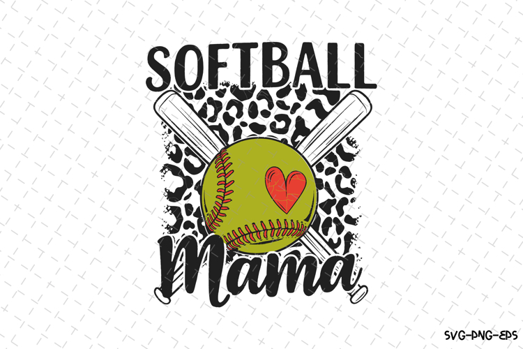 Softball Silhouette Image 11