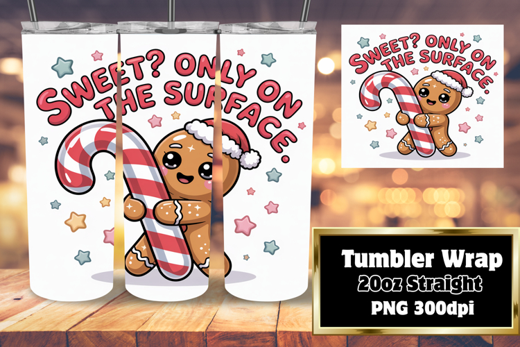 ELEGANT 20oz Sublimation Tumbler Wrap , Kawaii Food