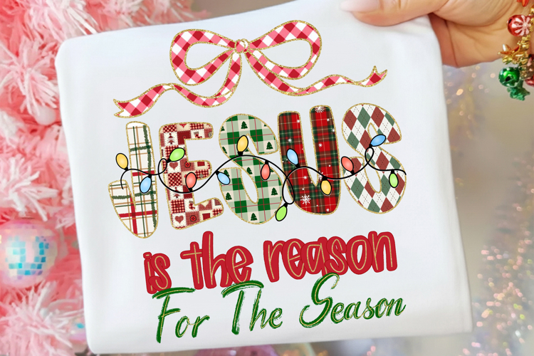 Jesus Is The Reason For The Season PNG, Christian Christmas