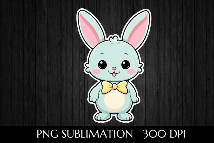 Cute Easter Bunny Cartoon