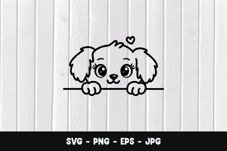 Puppy Dog Svg Image 2