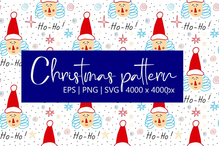 Christmas Seamless Pattern Image 9