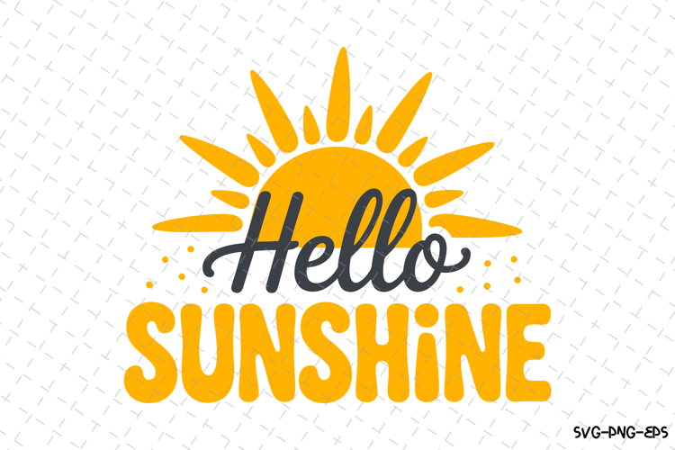 Hello Summer Svg Image 7