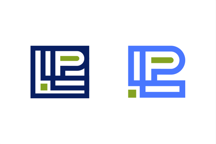 Logo PL or LP Square Logo