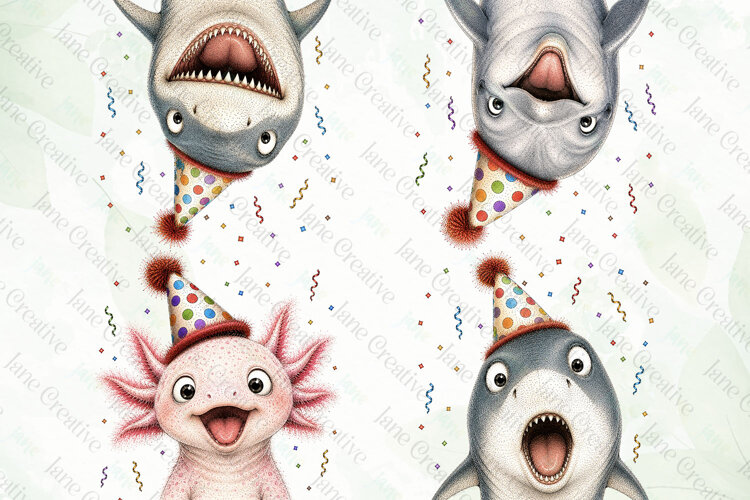 Surprise Birthday Animal PNG Clipart example image 1