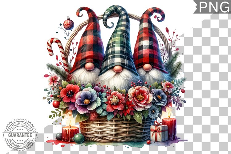 Christmas Gnome Clipart Image 14