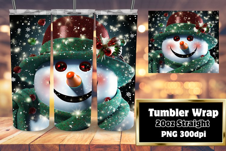 Christmas Tumbler Wrap Image 5